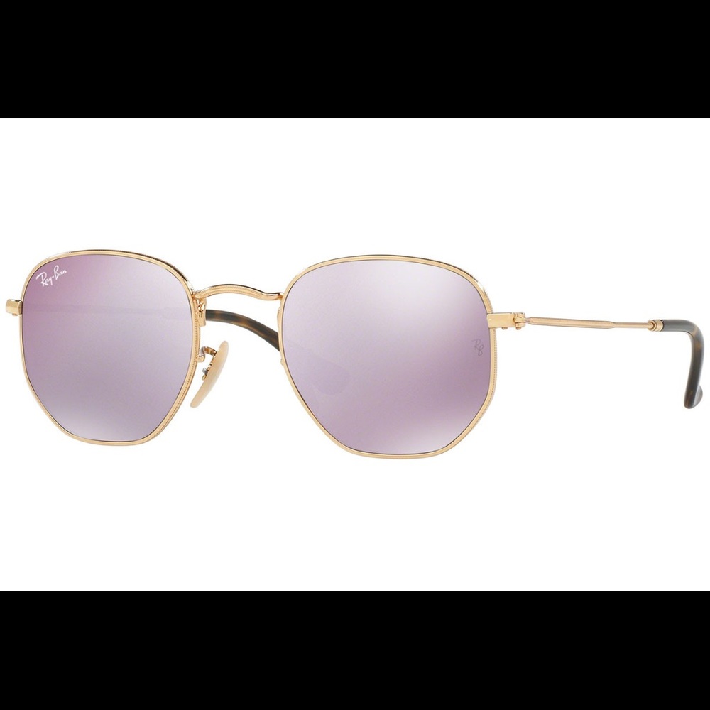 Ray-ban hexagonal sunglasses.